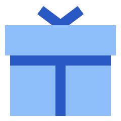 Gift Icon from Sharp Flat Set