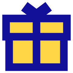 Gift Icon from Sharp Pop Set