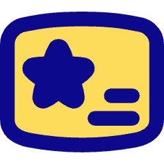 Membership Card Icon from Flex Pop Set