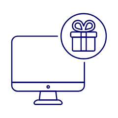 Gift Box Imac 1 Illustration from UX Line Set