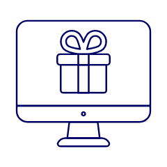 Gift Box Imac 2 Illustration from UX Line Set