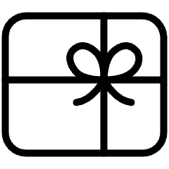 Gift Rectangle With Bow Icon from Ultimate Light Set