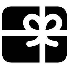 Gift Rectangle With Bow Icon from Ultimate Bold Set