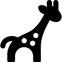 Giraffe Body Icon from Ultimate Bold Set