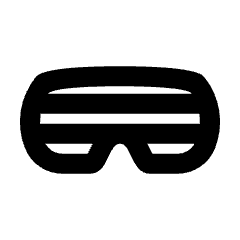 Glasses Fasion Icon from Nova Line Set