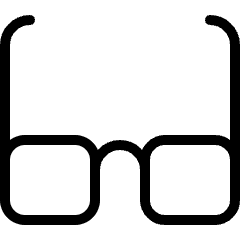 Glasses Icon from Ultimate Light Set