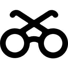 Glasses Sun Circle Icon from Ultimate Bold Set