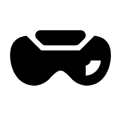 Sport Glasses Icon from Nova Solid Set