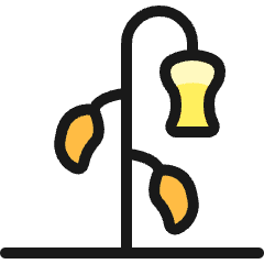 Global Warming Dead Plant Icon from Ultimate Colors Set