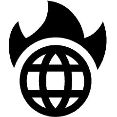 Warming Global Icon from Ultimate Bold Set