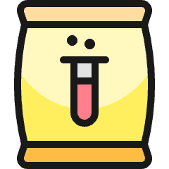 Gmo Food Lab Bag Icon from Ultimate Colors Set