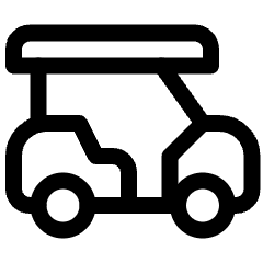 Golf Cart Icon from Ultimate Regular Set
