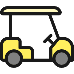 Golf Cart Icon from Ultimate Colors Set