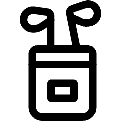 Golf Equipment Icon from Ultimate Regular Set
