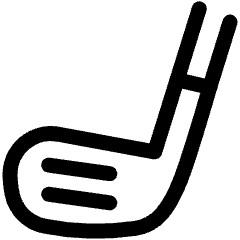 Sport Golf Club 1 Icon from Ultimate Regular Set