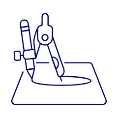 Divider Drawing Illustration from UX Line Set