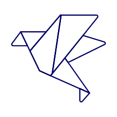 Paper Bird Illustration from UX Line Set