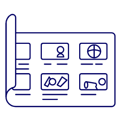 Storyboard Illustration from UX Line Set