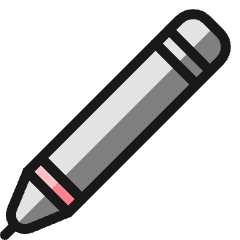 Graphic Tablet Drawing Pen Icon from Ultimate Colors Set