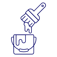 Bucket Brush Illustration from UX Line Set