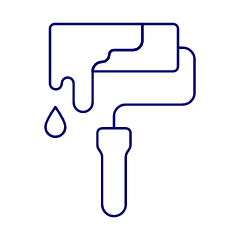 Rolling Brush Illustration from UX Line Set