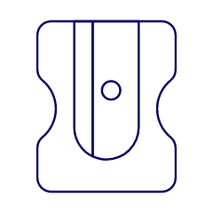 Sharpener Illustration from UX Line Set