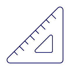 Triangle Ruler Illustration from UX Line Set