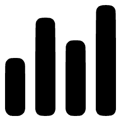 Chart Analytics Icon from Plump Solid Set