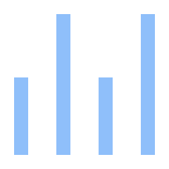 Chart Analytics Icon from Sharp Flat Set