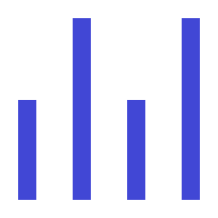 Chart Analytics Icon from Sharp Duo Set
