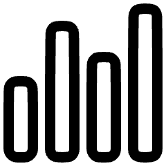 Chart Analytics Icon from Plump Line Set