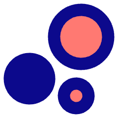 Chart Bubble Icon from Sharp Pop Set