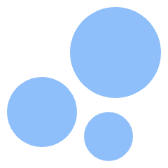 Chart Bubble Icon from Sharp Flat Set