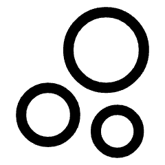 Chart Bubble Icon from Plump Line Set