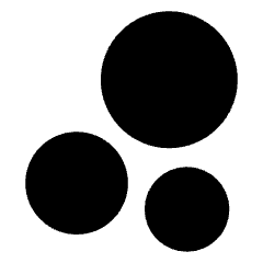 Chart Bubble Icon from Plump Solid Set