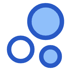 Chart Bubble Icon from Plump Duo Set