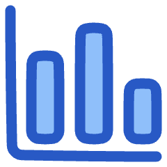 Chart Column Icon from Plump Duo Set