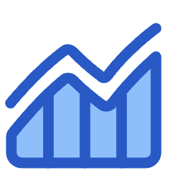 Chart Monitoring Indicator Icon from Plump Duo Set