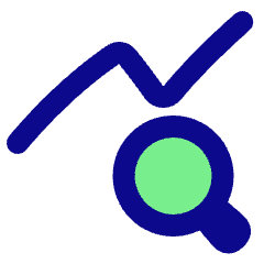 Chart Monitoring Stats Icon from Plump Pop Set