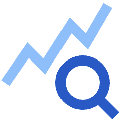 Chart Monitoring Stats Icon from Sharp Flat Set