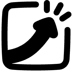 Chart Profit Growth Through The Roof Icon from Plump Solid Set