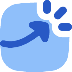 Chart Profit Growth Through The Roof Icon from Flex Flat Set