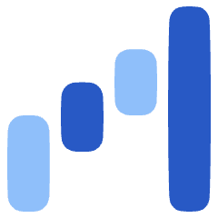 Chart Waterfall Icon from Plump Flat Set