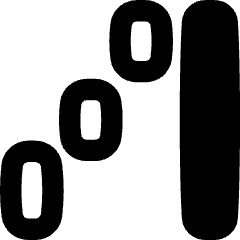 Chart Waterfall Icon from Flex Remix Set