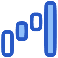 Chart Waterfall Icon from Plump Duo Set