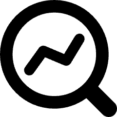 Data Analytics Icon from Core Solid Set