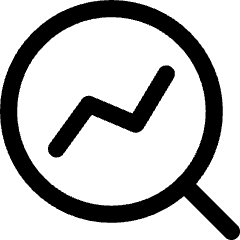 Data Analytics Icon from Core Line Set