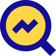 Data Analytics Icon from Sharp Pop Set