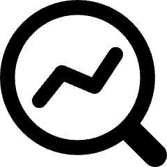 Data Analytics Icon from Core Remix Set