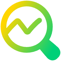 Data Analytics Icon from Plump Gradient Set